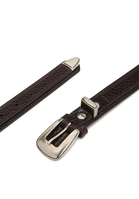 cintura minimal western uomo marrone LEMAIRE | AC1181 LL139BR449